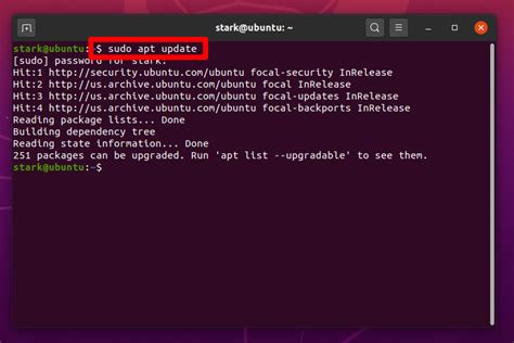 Ubuntu Sudo Apt Get Update